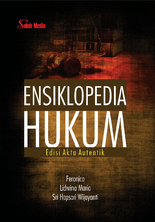 Sampul buku Ensiklopedia Hukum; ...